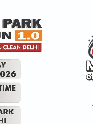Mood of Delhi 10K Run poster