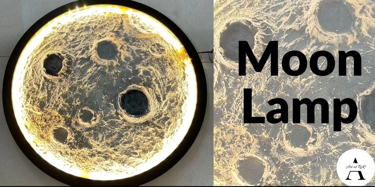 Moon Lamp Making Workshop by Artatrisk poster