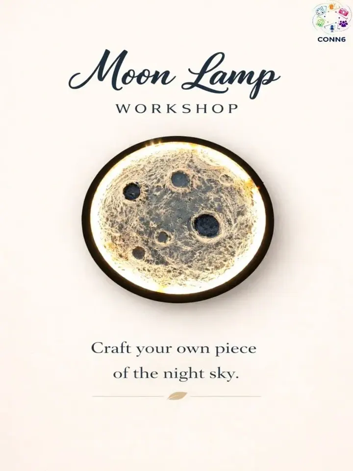 Moon Lamp Workshop poster