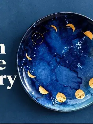 Moon Phase Pottery poster