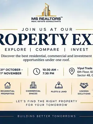 MS Realtors India Property Expo poster
