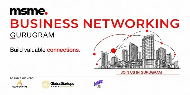 MSME Business Networking Gurugram poster