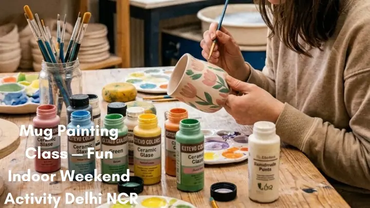 Mug Painting Class poster