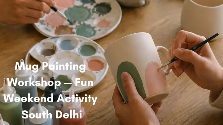 Mug Painting Workshop poster