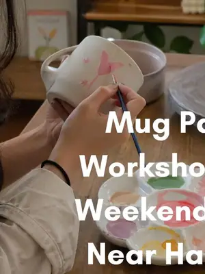 Mug Painting Workshop poster