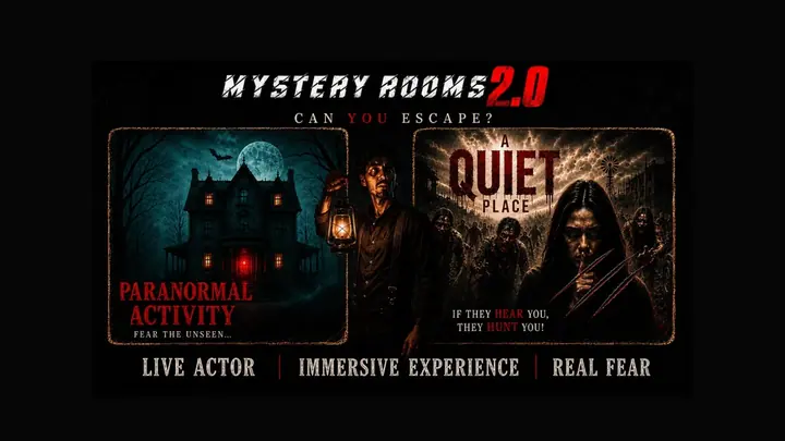 Mystery Rooms at Wave One poster