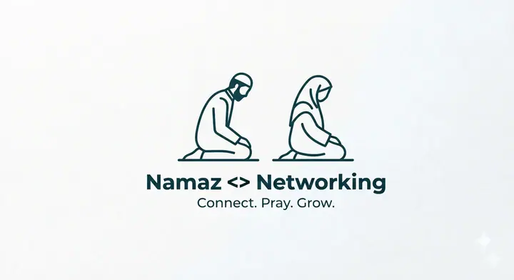 Namaz <> Networking - Delhi poster