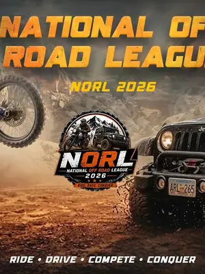 National Off Road League 2026 poster