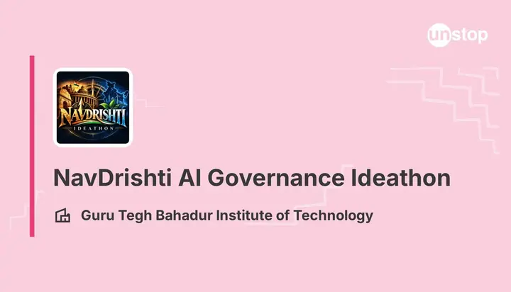 NavDrishti AI Governance Ideathon poster