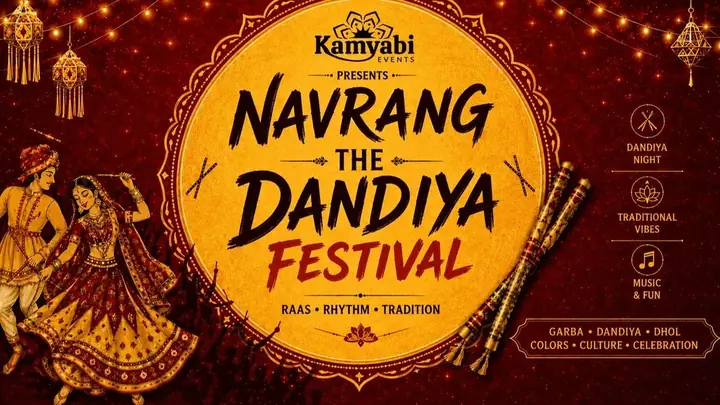 Navrang - The Dandiya Festival poster