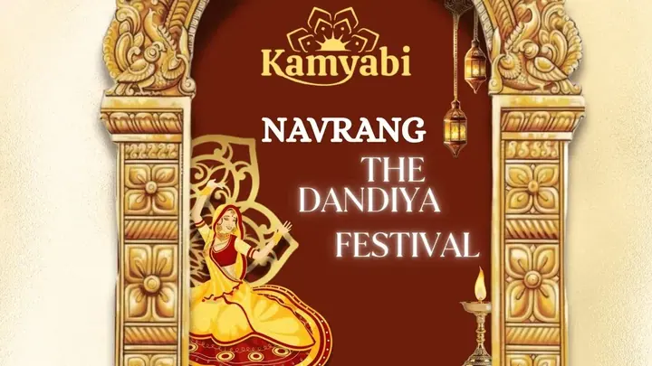 Navrang - The Dandiya Festival By Kamyabi Events at Gymkhana Club poster