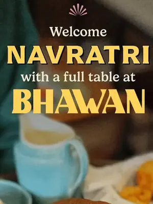Navratri Feast at Bhawan poster