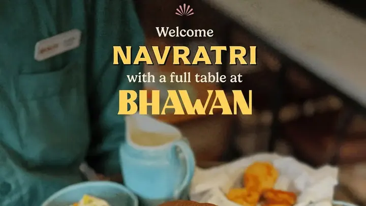 Navratri Feast at Bhawan poster