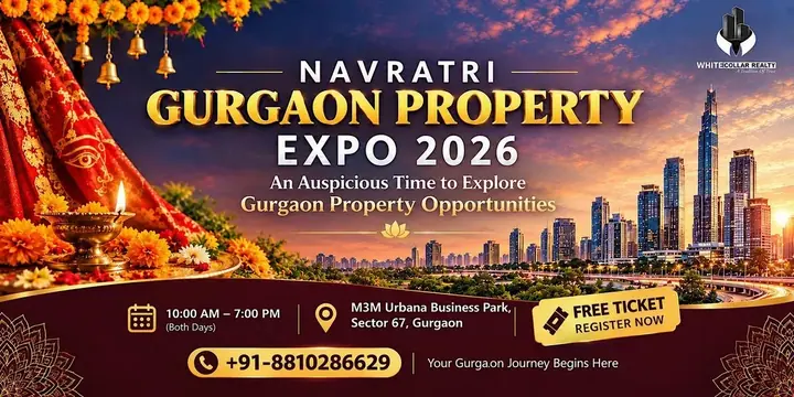 Navratri Gurgaon Property Expo 2026 poster