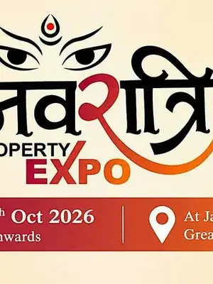 Navratri Property Expo poster