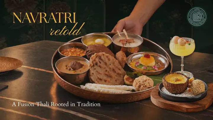 Navratri Retold - Fusion Thali poster