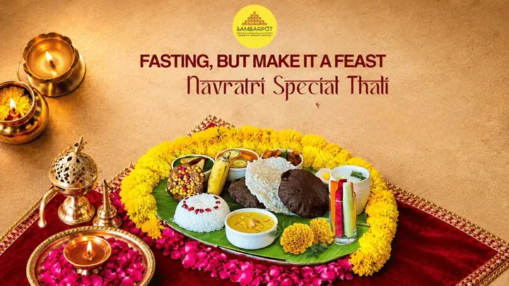 Navratri Special Thali poster