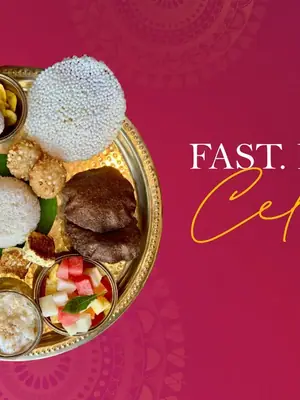 Navratri Thali at Food Exchange poster