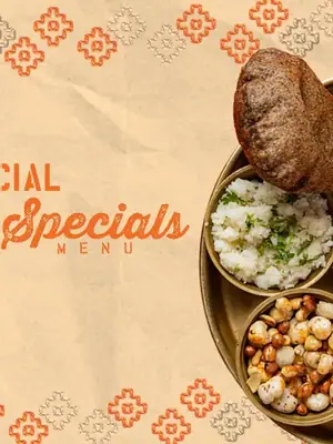 Navratri Thali at SOCIAL poster
