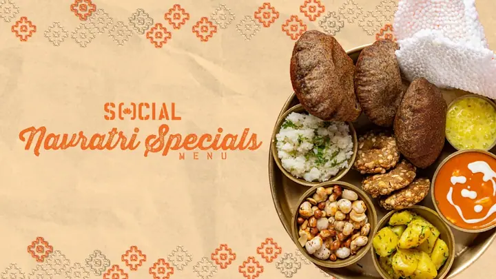 Navratri Thali @SOCIAL | Hauz Khas poster