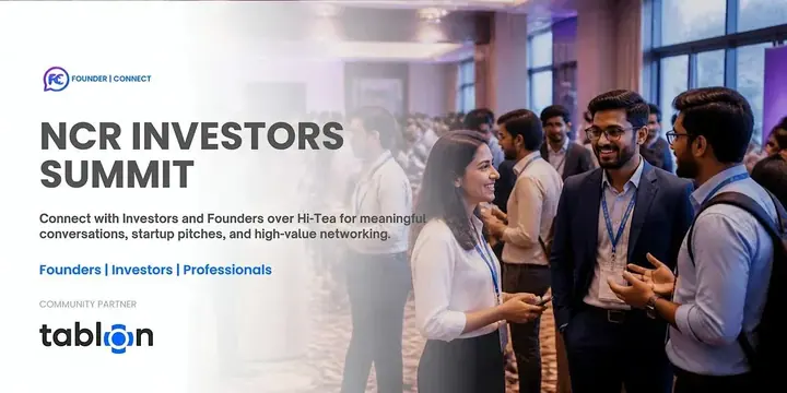 NCR Investors Summit – B2B Networking poster