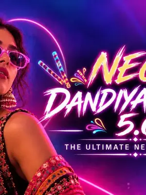 Neon Dandiya Night 5.0 poster