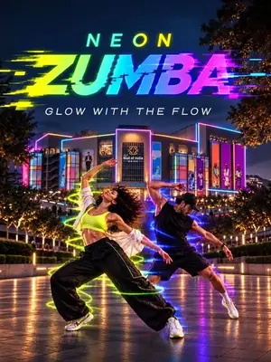 Neon Zumba Fitness Party – Edition 4 poster
