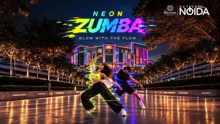 Neon Zumba Fitness Party – Edition 4 poster