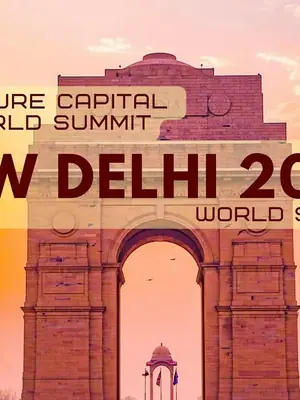 New Delhi 2027 Venture Capital World Summit poster
