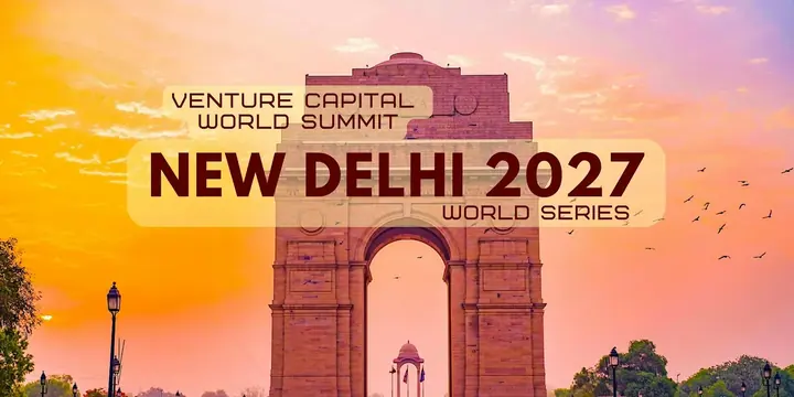 New Delhi 2027 Venture Capital World Summit poster