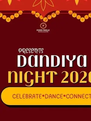 New Gurgaon Dandiya Fest poster