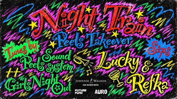 Night Train: Peels Records & Bar poster