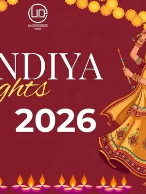 Noida Dandiya Carnival at Underdoggs poster