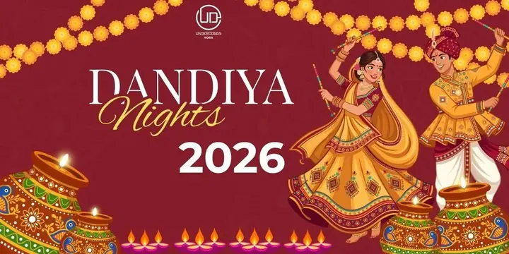 Noida Dandiya Carnival at Underdoggs poster