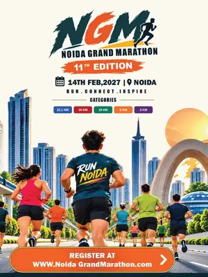 Noida Grand Marathon – 11th Edition poster