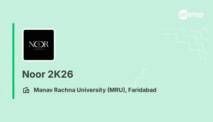 Noor 2k26 Hackathon poster