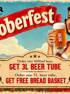Oktoberfest at ASUR poster