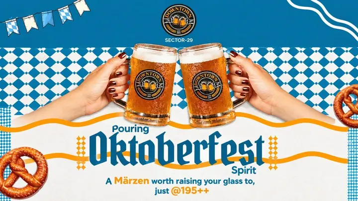 Oktoberfest at Downtown poster
