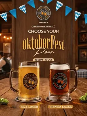 Oktoberfest at Downtown Magnum poster