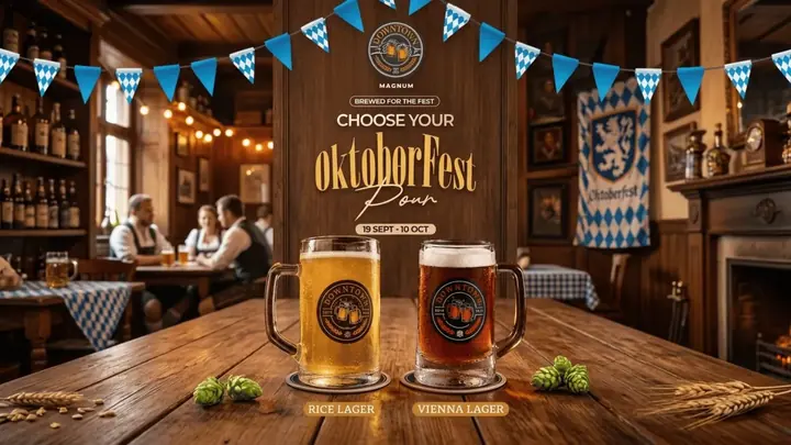 Oktoberfest at Downtown Magnum poster