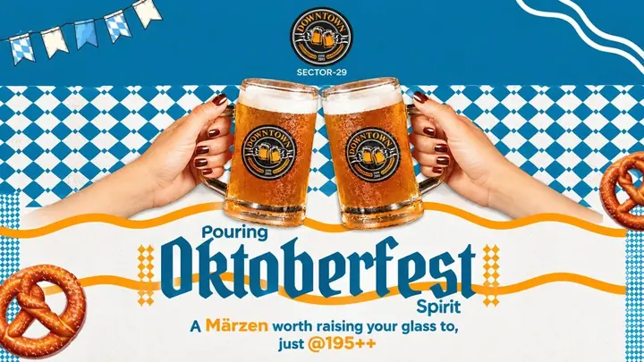 Oktoberfest at Downtown | Sec- 29 poster