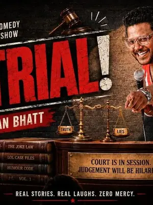 On Trial! - A Standup Comedy Solo Show poster