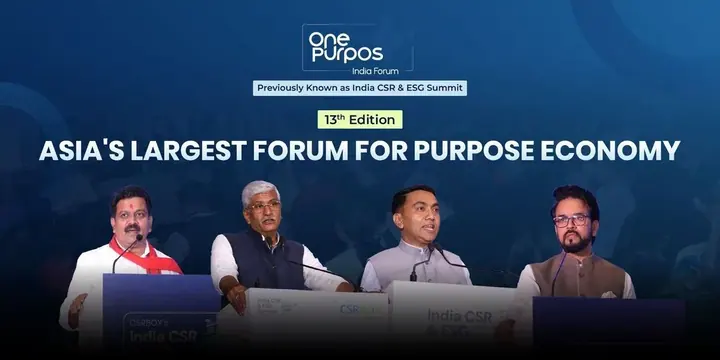 One Purpos India Forum 2026 poster