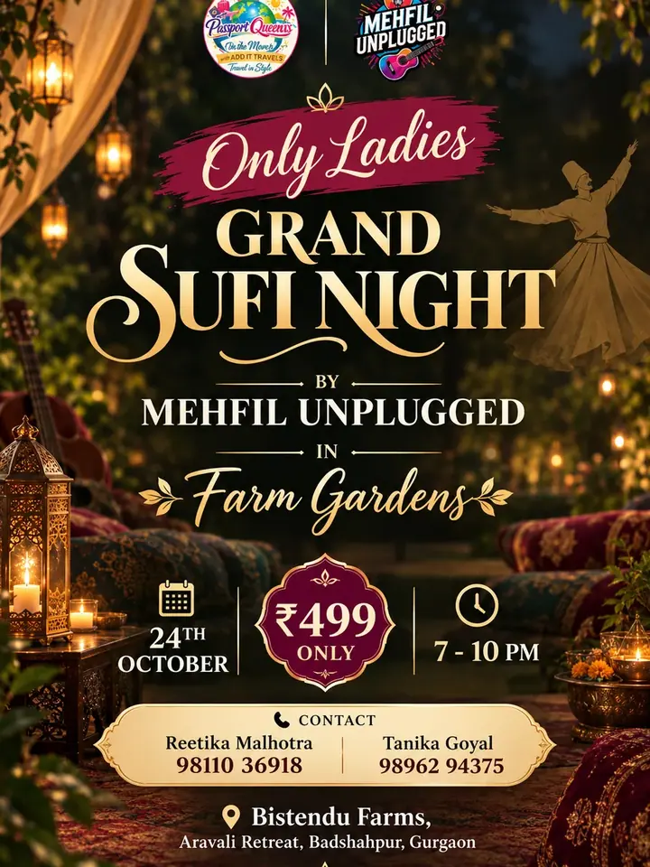 Only Ladies Grand Sufi Night poster