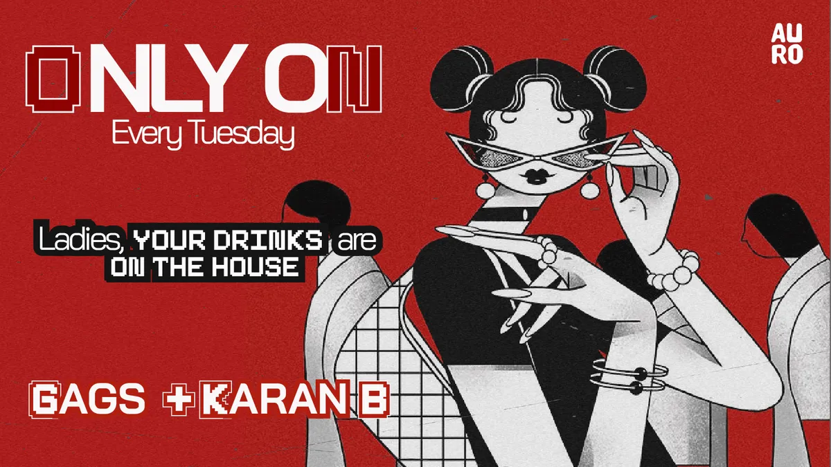Only on Tuesdays at Auro