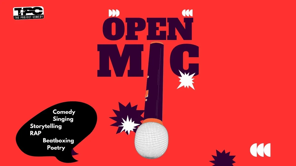 Open Mic poster