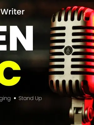 Open Mic Delhi poster