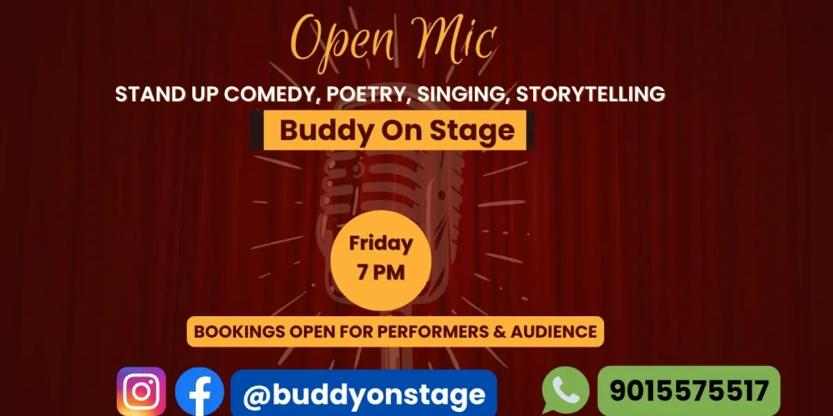 Open Mic for Comedy, Poetry, Storytelling, Singing