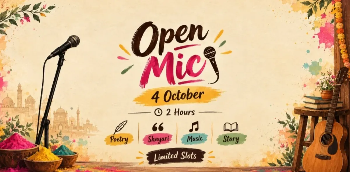 Open Mic with Tthastu Media poster