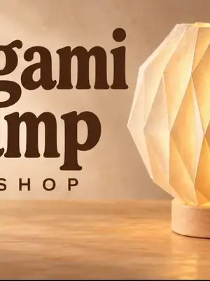 Origami Lamp poster